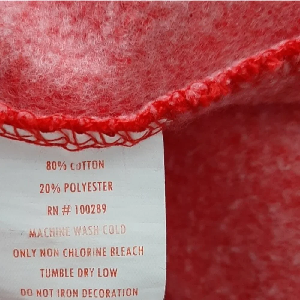 LIFEGUARD | Front Logo White Cross Comfy Hoodie Sweatshirt Red Sz M - Picture 14 of 14